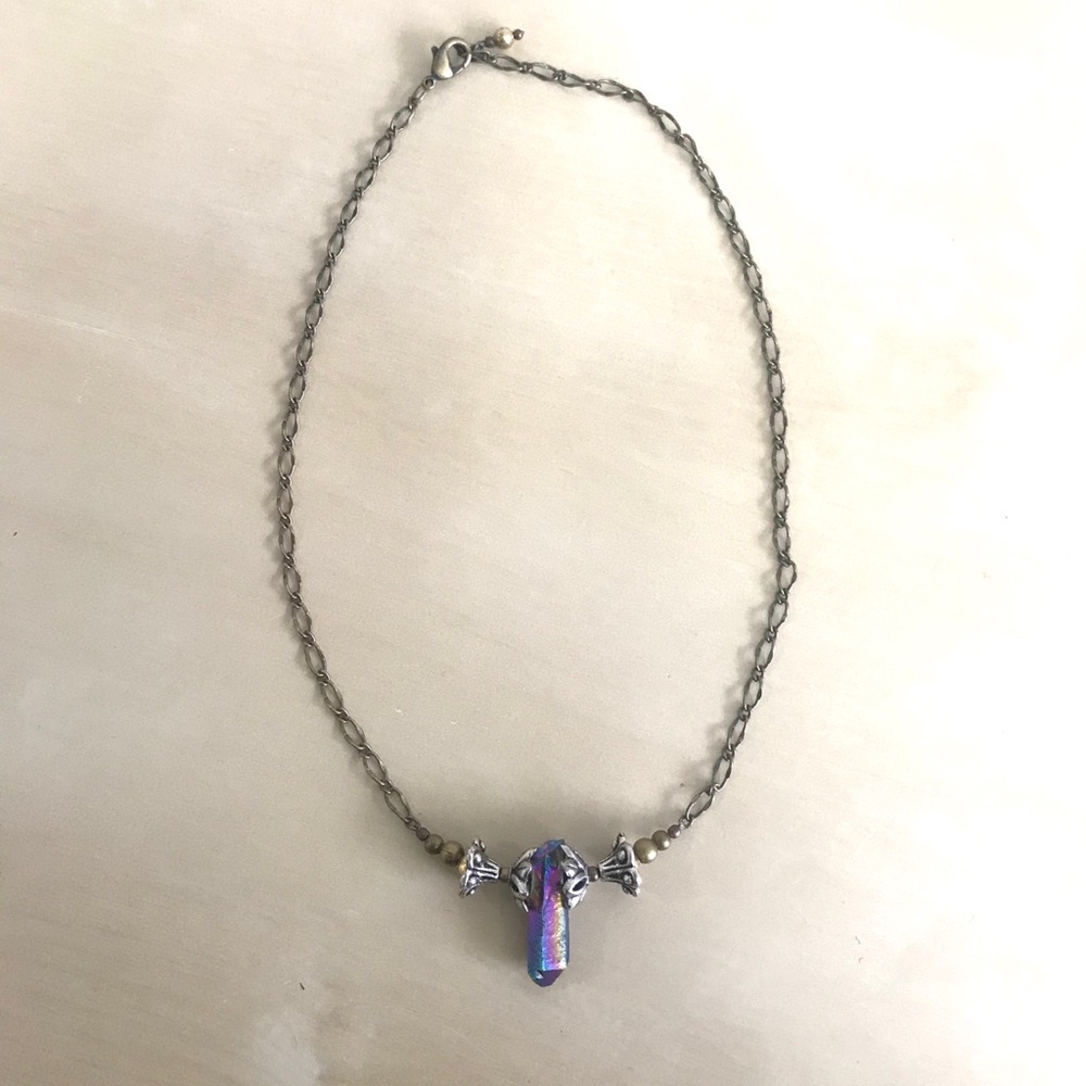Handmade necklace.